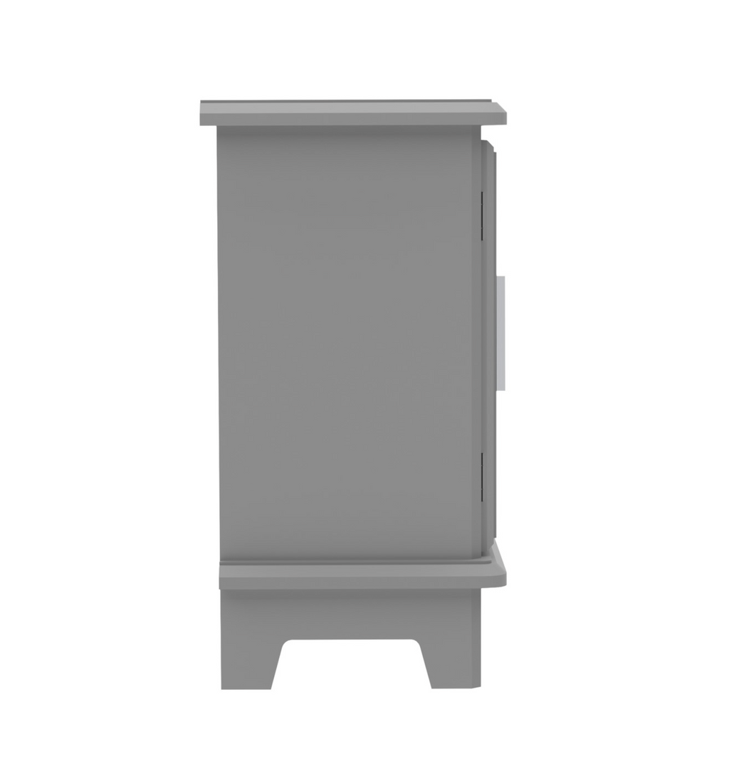Be Modern Southgate Electric Stove in Dark Grey